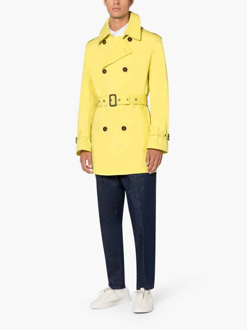 KINGS YELLOW ECO DRY TRENCH COAT 4