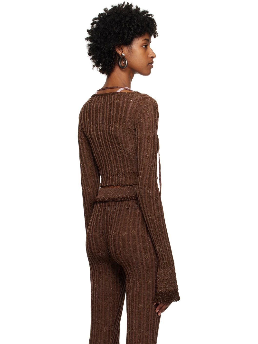 Brown Nexx Cardigan - 3