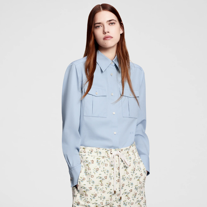 Masculine Flap Pocket Shirt 5