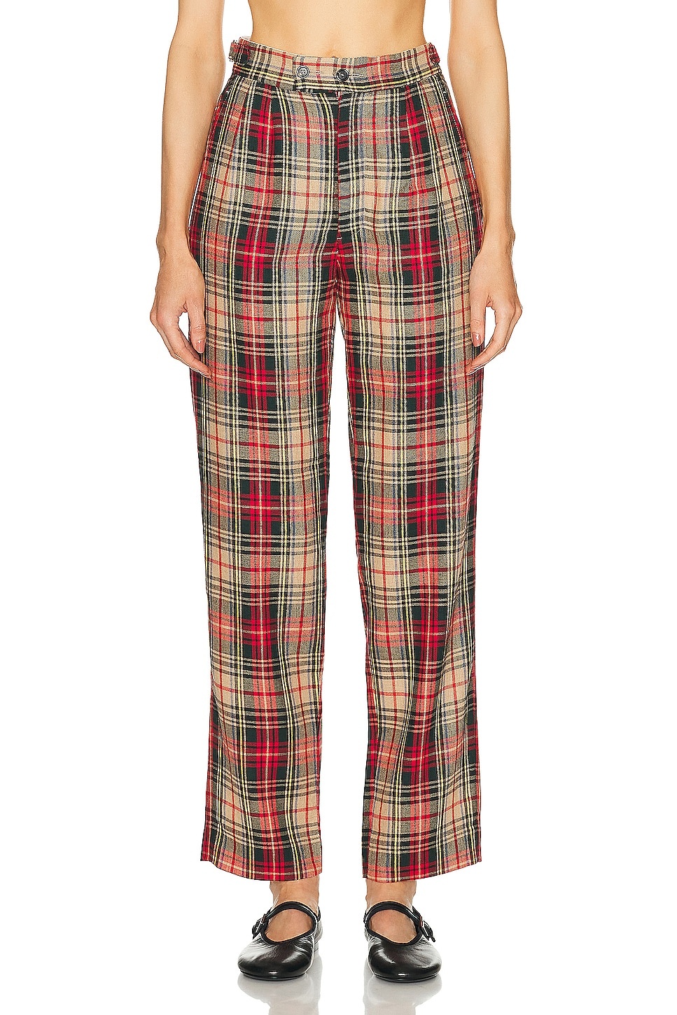 Truro Plaid Trouscer - 1