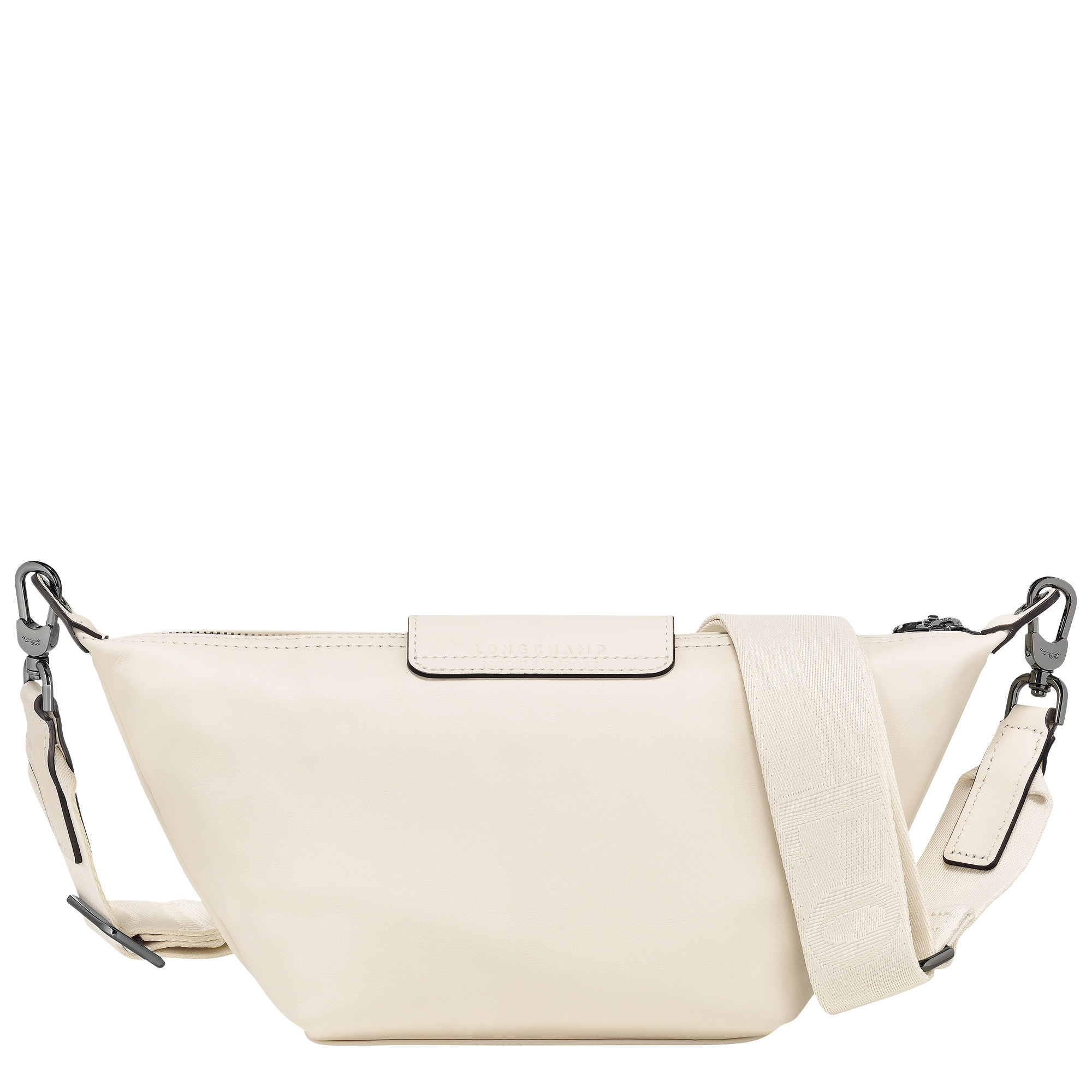 Le Pliage Xtra XS Crossbody bag Ecru - Leather - 4