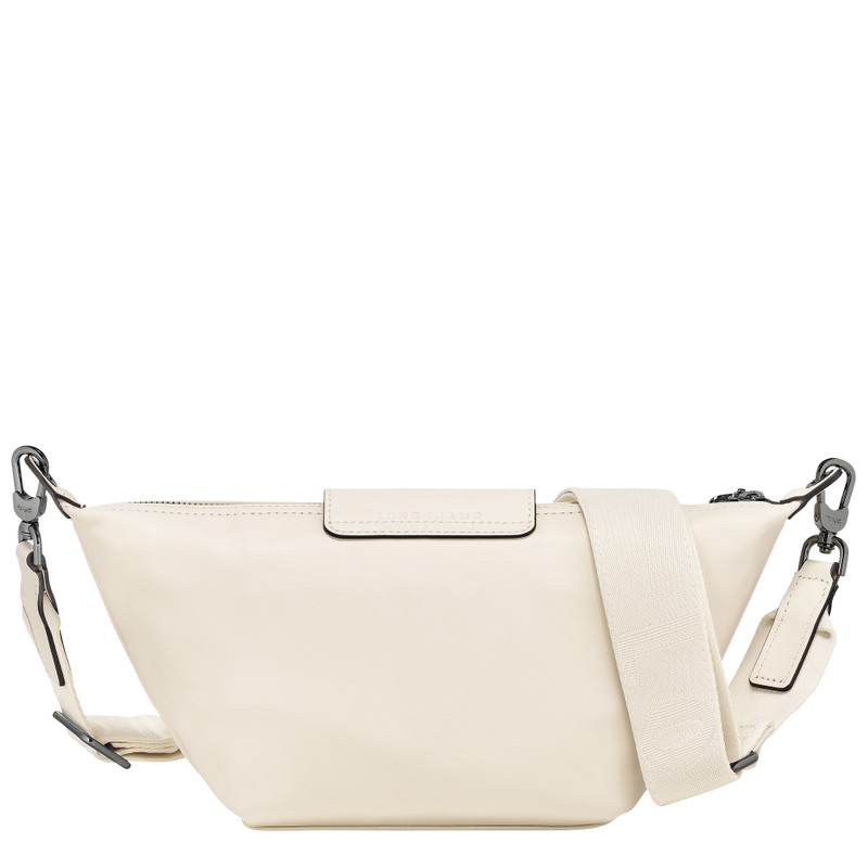 Le Pliage Xtra XS Crossbody bag Ecru - Leather 4
