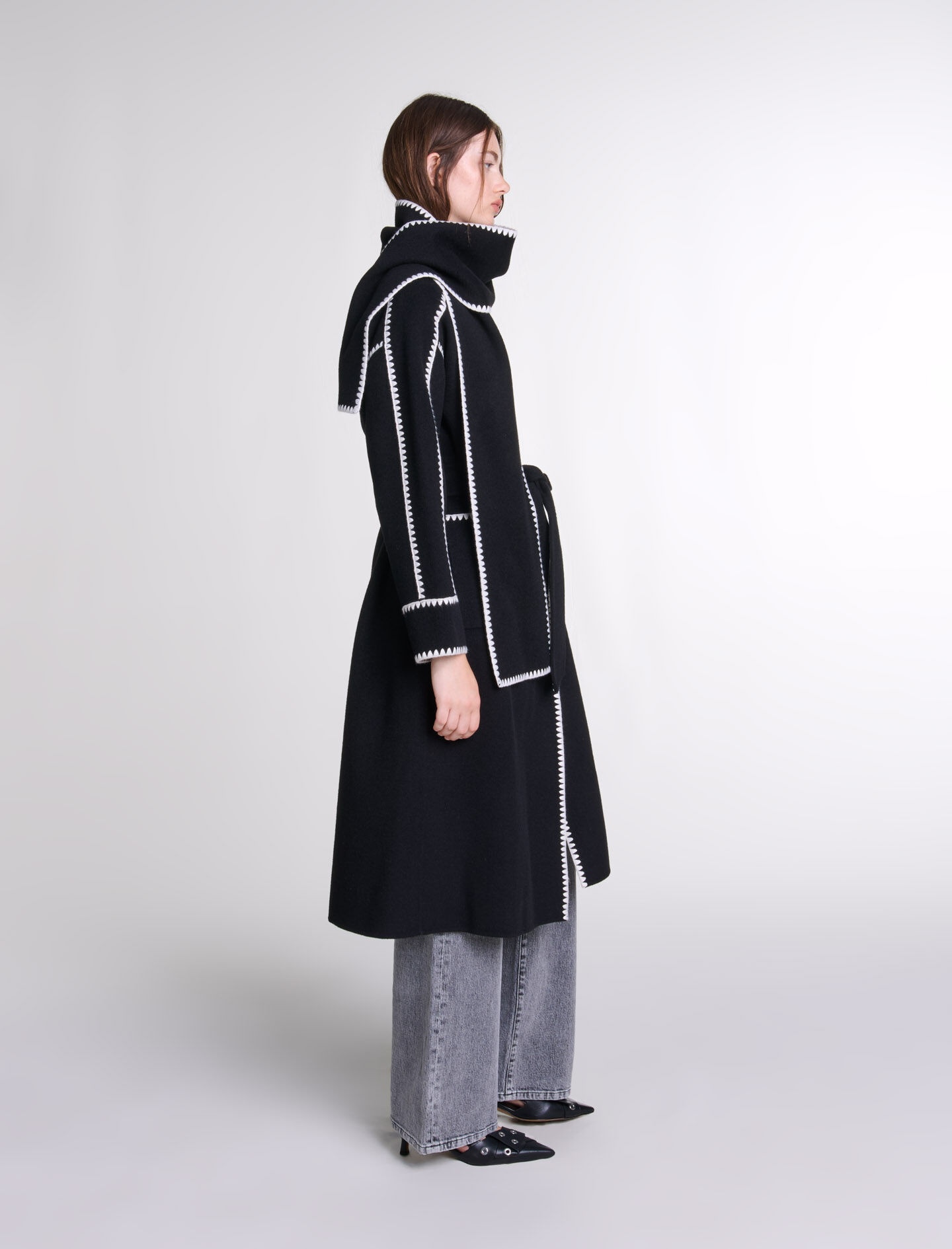 Two-tone double-faced coat - 3