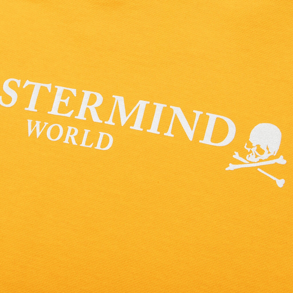 MASTERMIND WORLD MULTI STRING HOODIE - YELLOW - 4