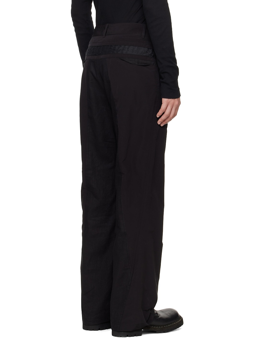 Black EP.7 02 Trousers - 3