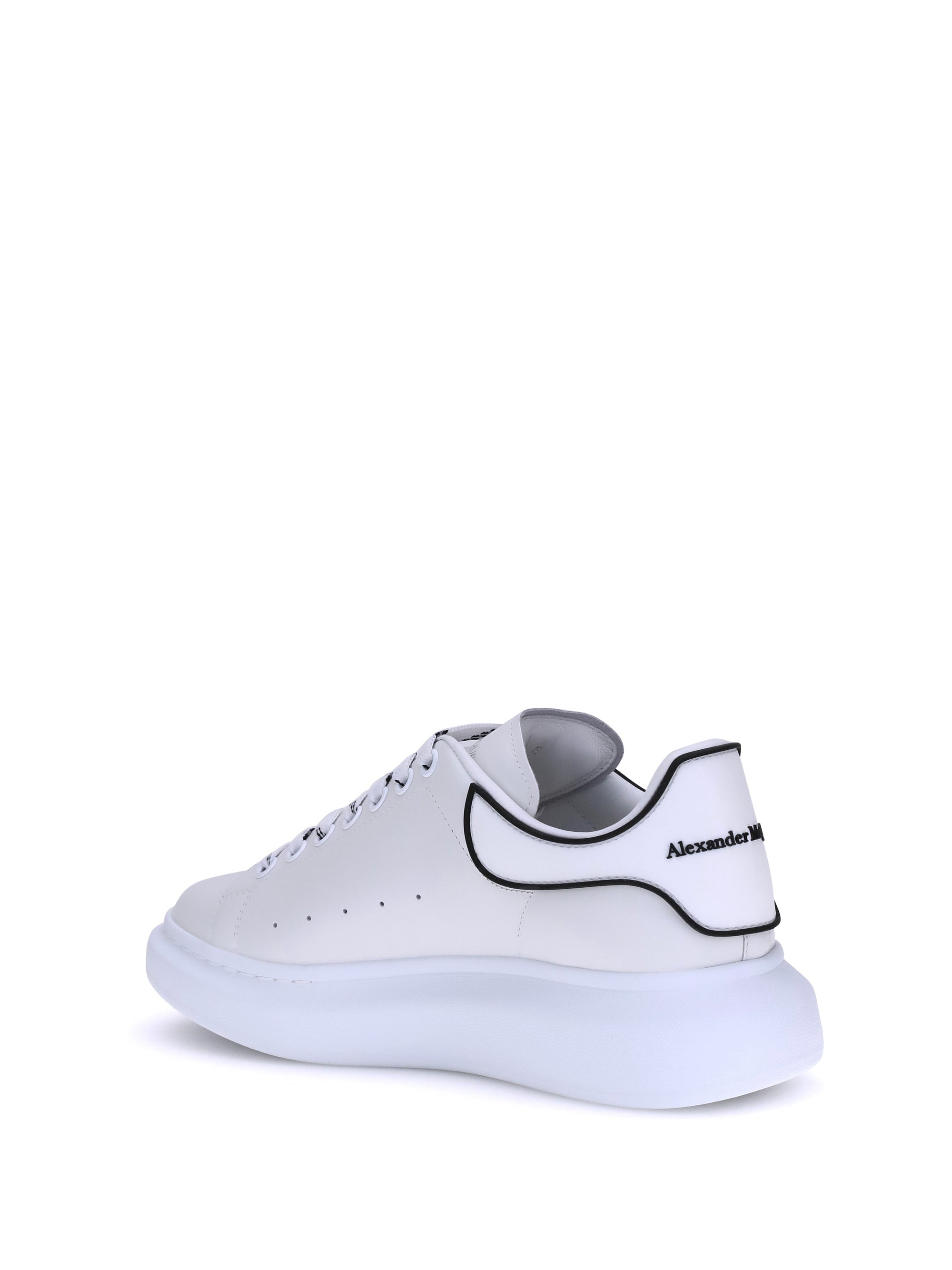 Alexander Mcqueen Men Leather Sneakers - 3