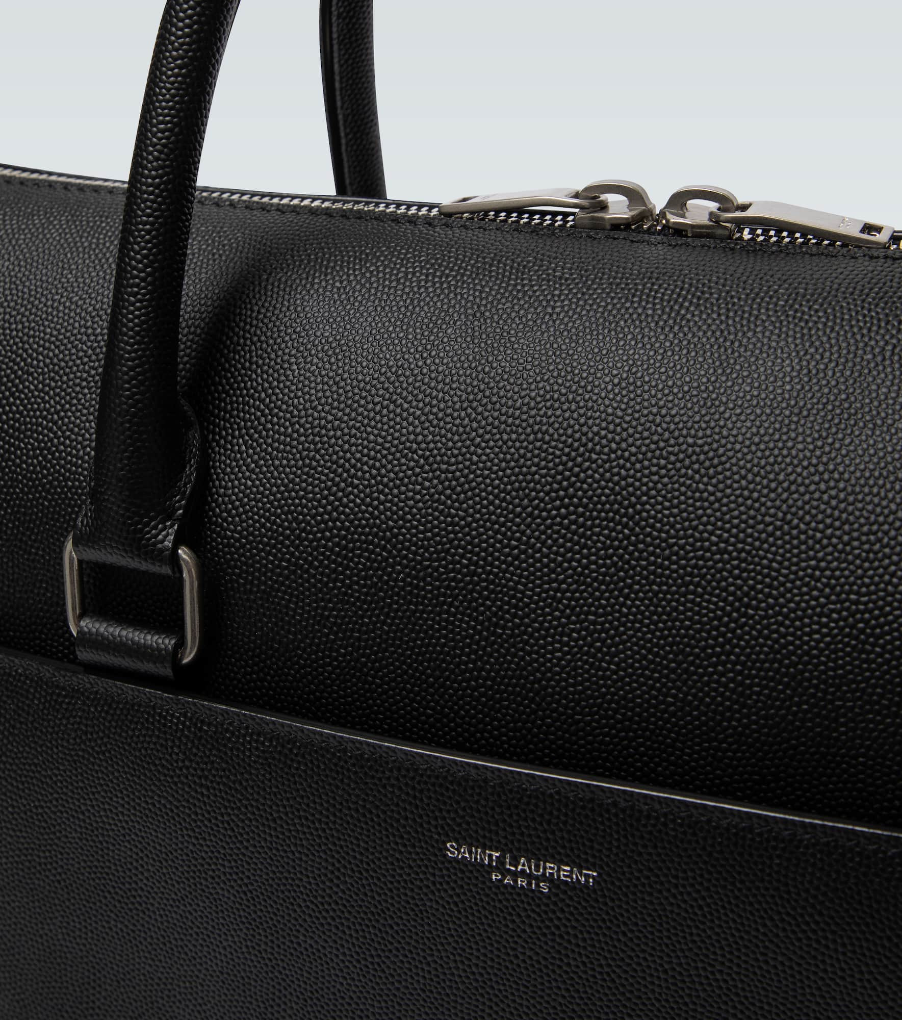 Duffle leather briefcase - 6
