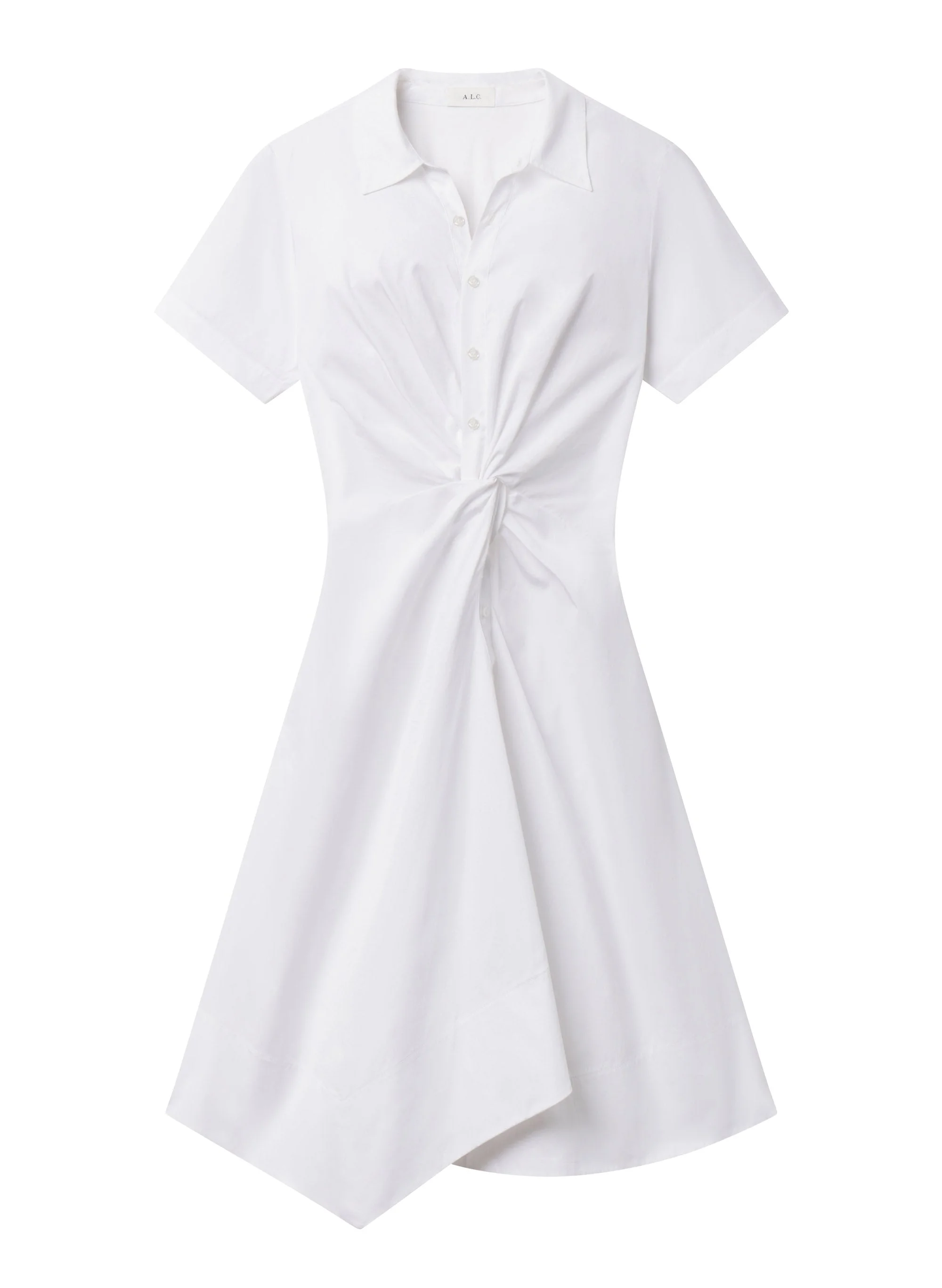 Ana Cotton Midi Shirtdress - 1