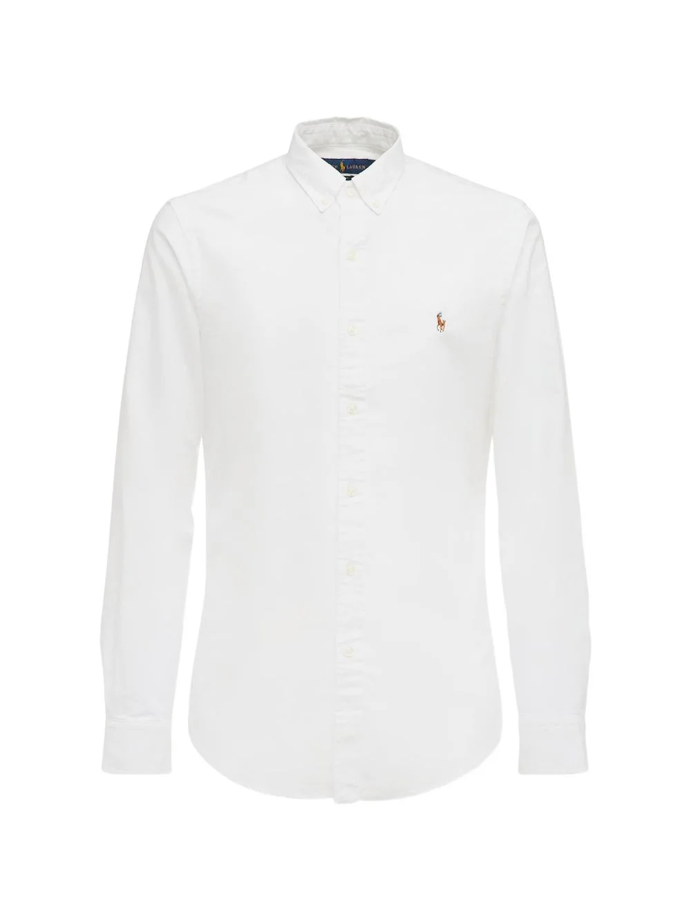 logo-embroidery long-sleeve shirt - 1