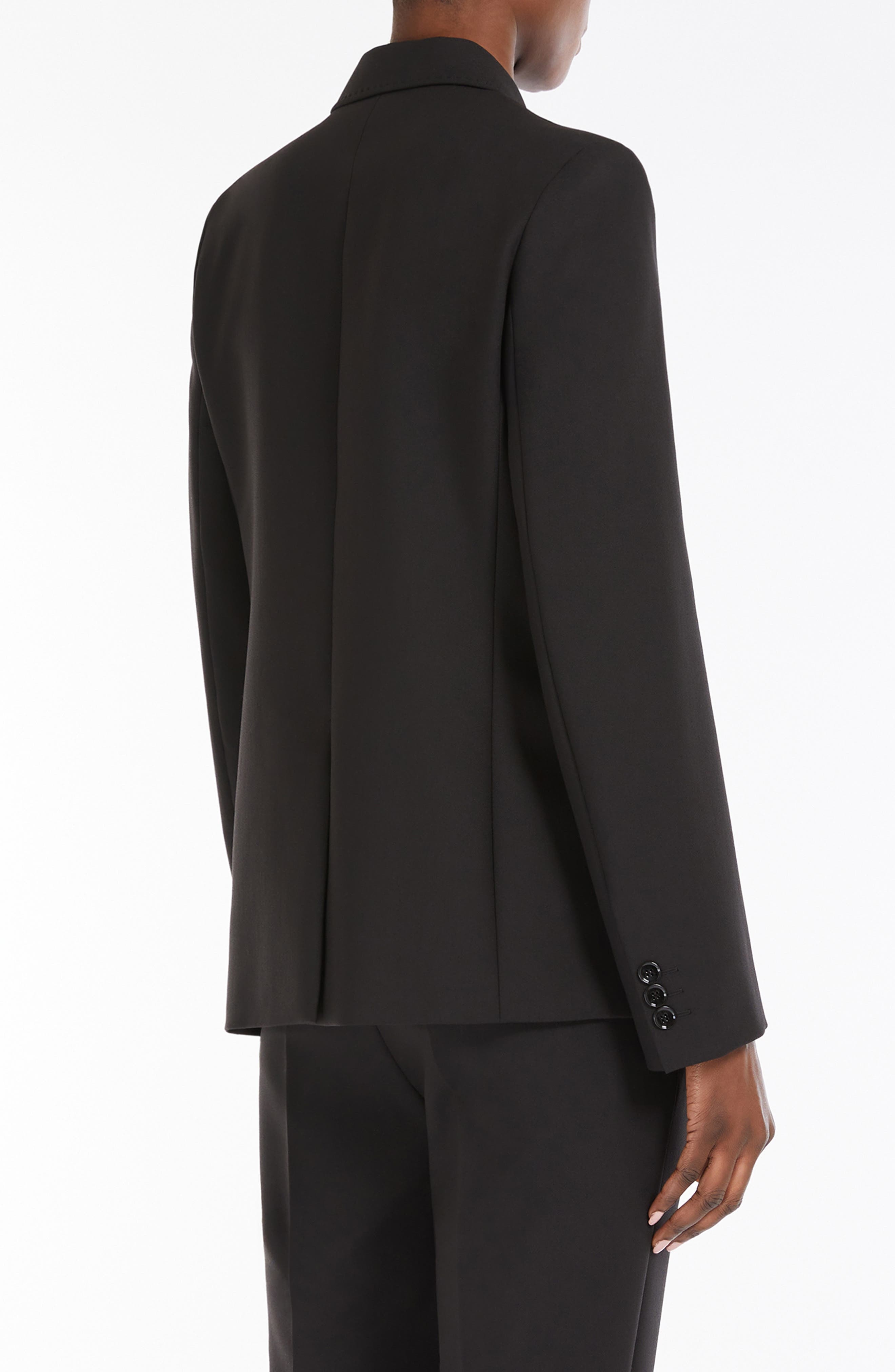 Weekend Max Mara Uva One-Button Jacket in Black at Nordstrom - 2
