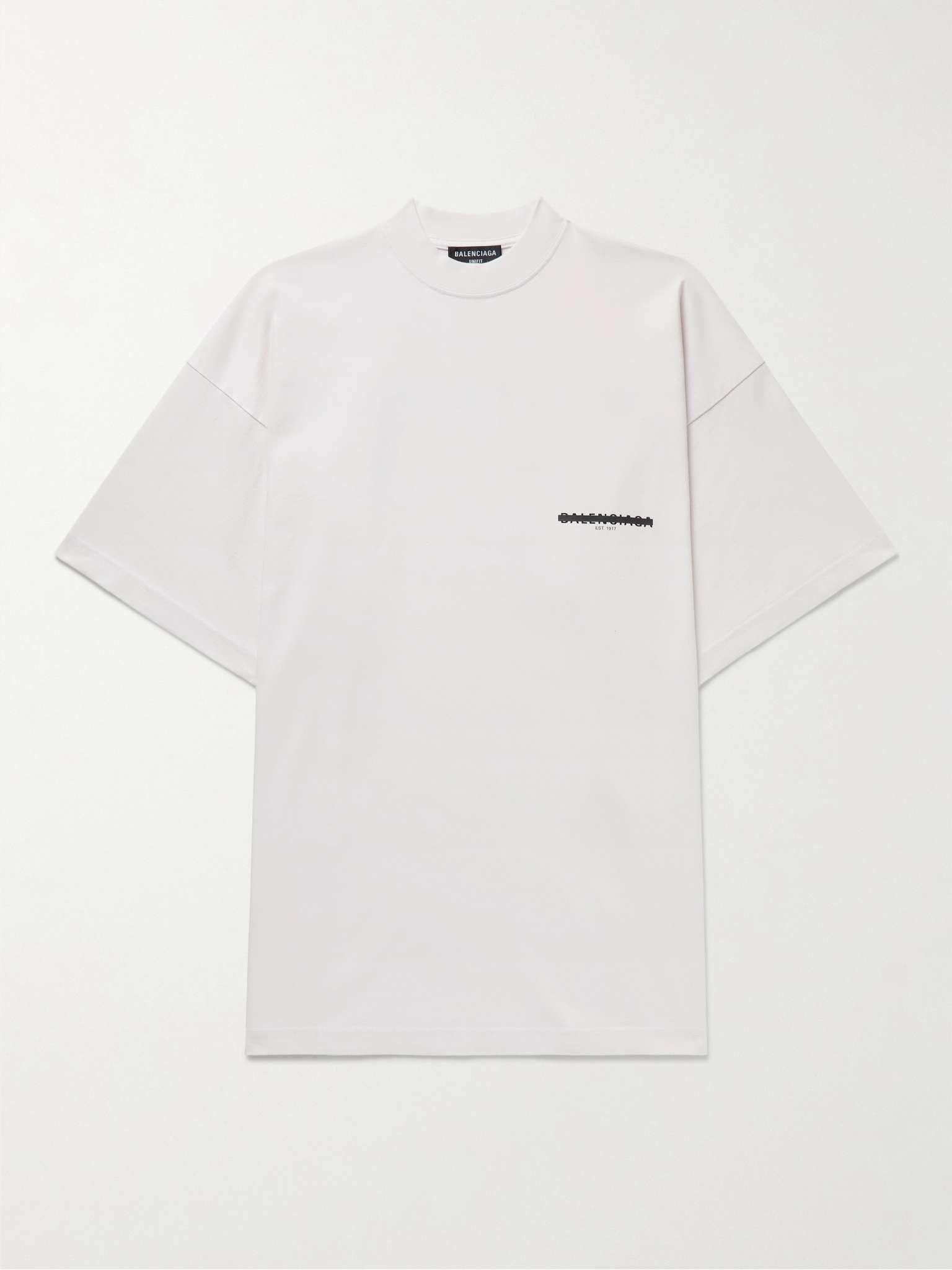 Oversized Logo-Print Cotton-Jersey T-Shirt