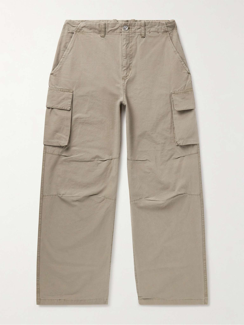 Mount Straight-Leg Cotton-Canvas Cargo Trousers - 1