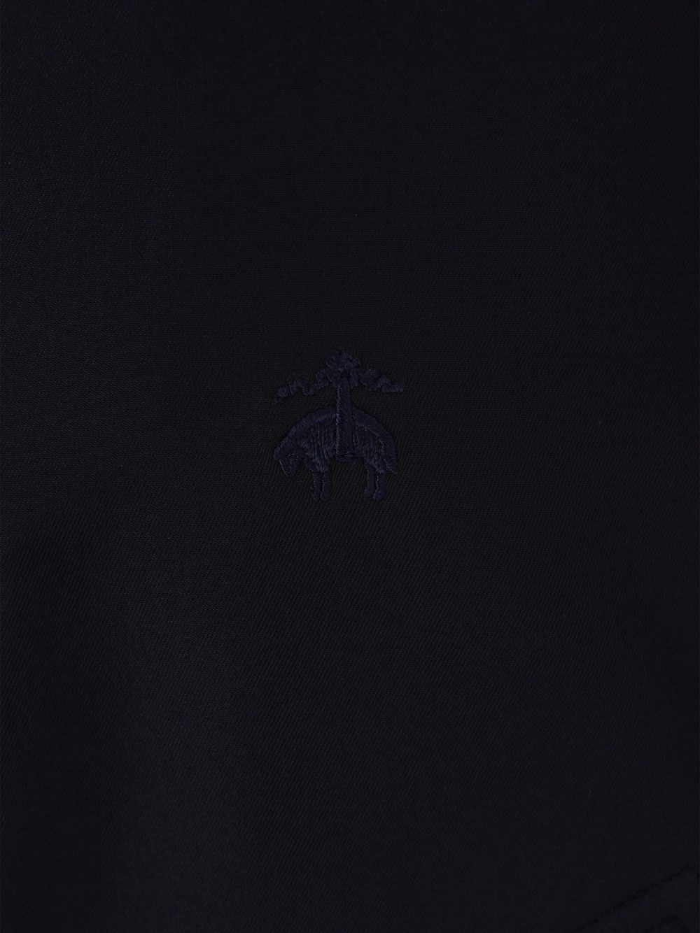 embroidered zip-front coat - 3