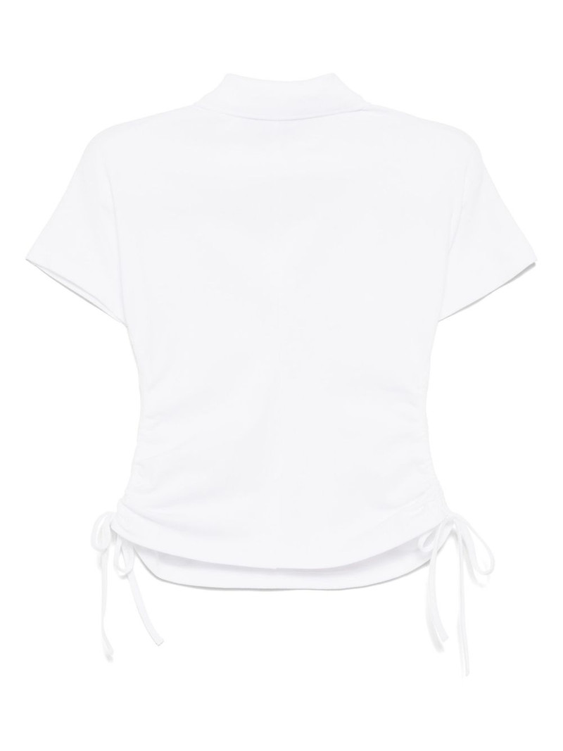 LACOSTE adjustable piqué polo top outlook