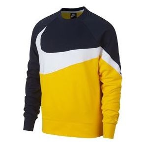 Nike Black Yellow Large Colorblock Casual Sports Yellow AR3089-728 - 1