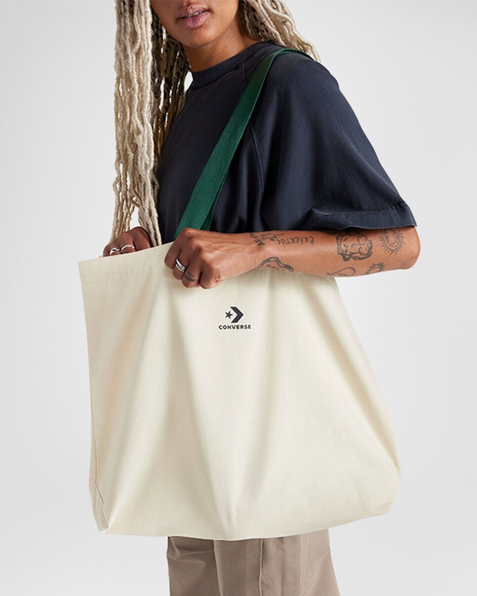 Star Chevron Canvas Tote Bag - 6