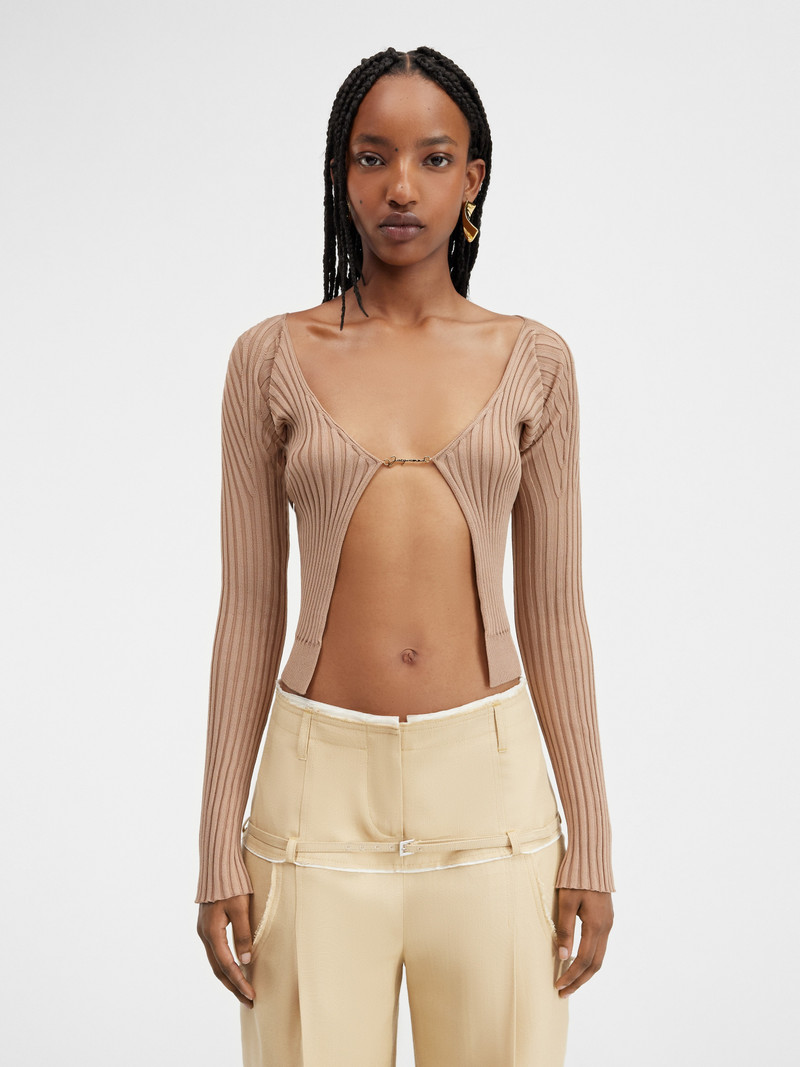 JACQUEMUS La maille Pralu Longue outlook