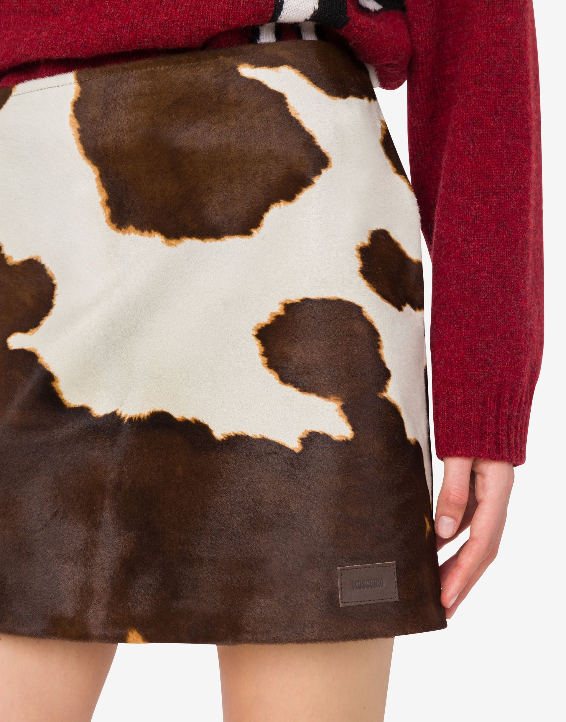 PONY SKIN MINISKIRT - 4
