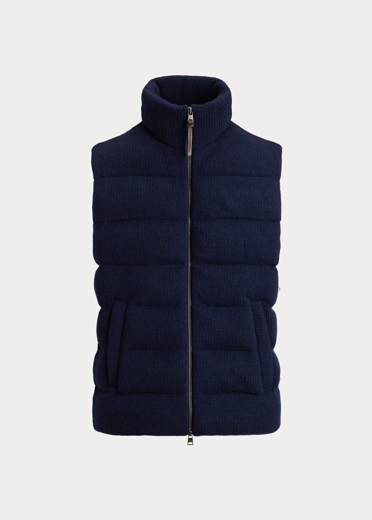 Quilted Wool Sweater Vest - 1