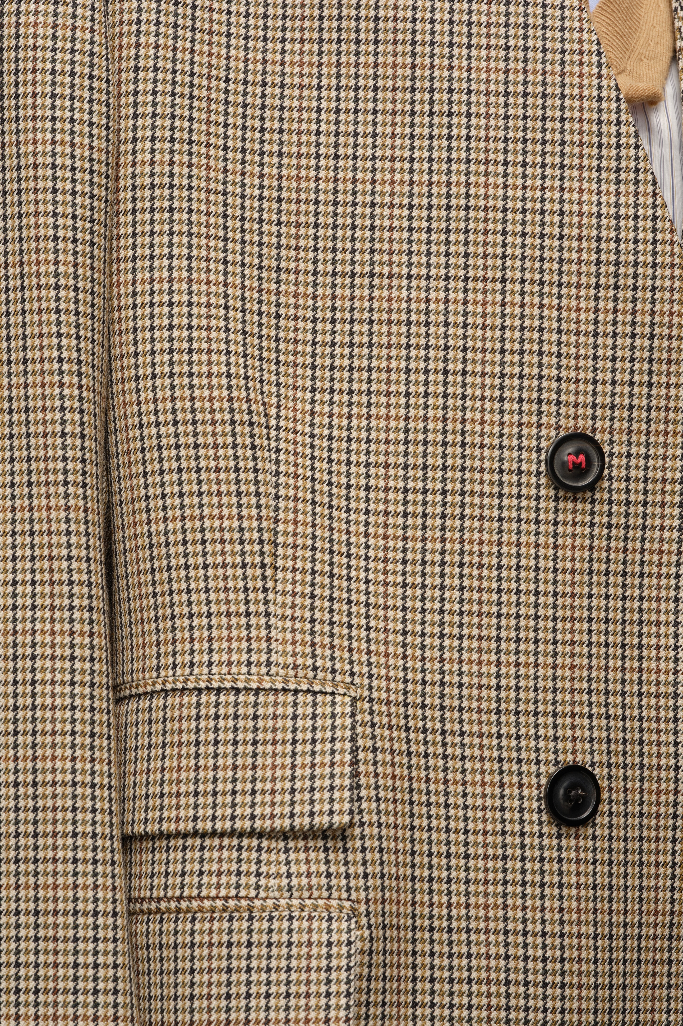 Collarless Wool Coat - 5