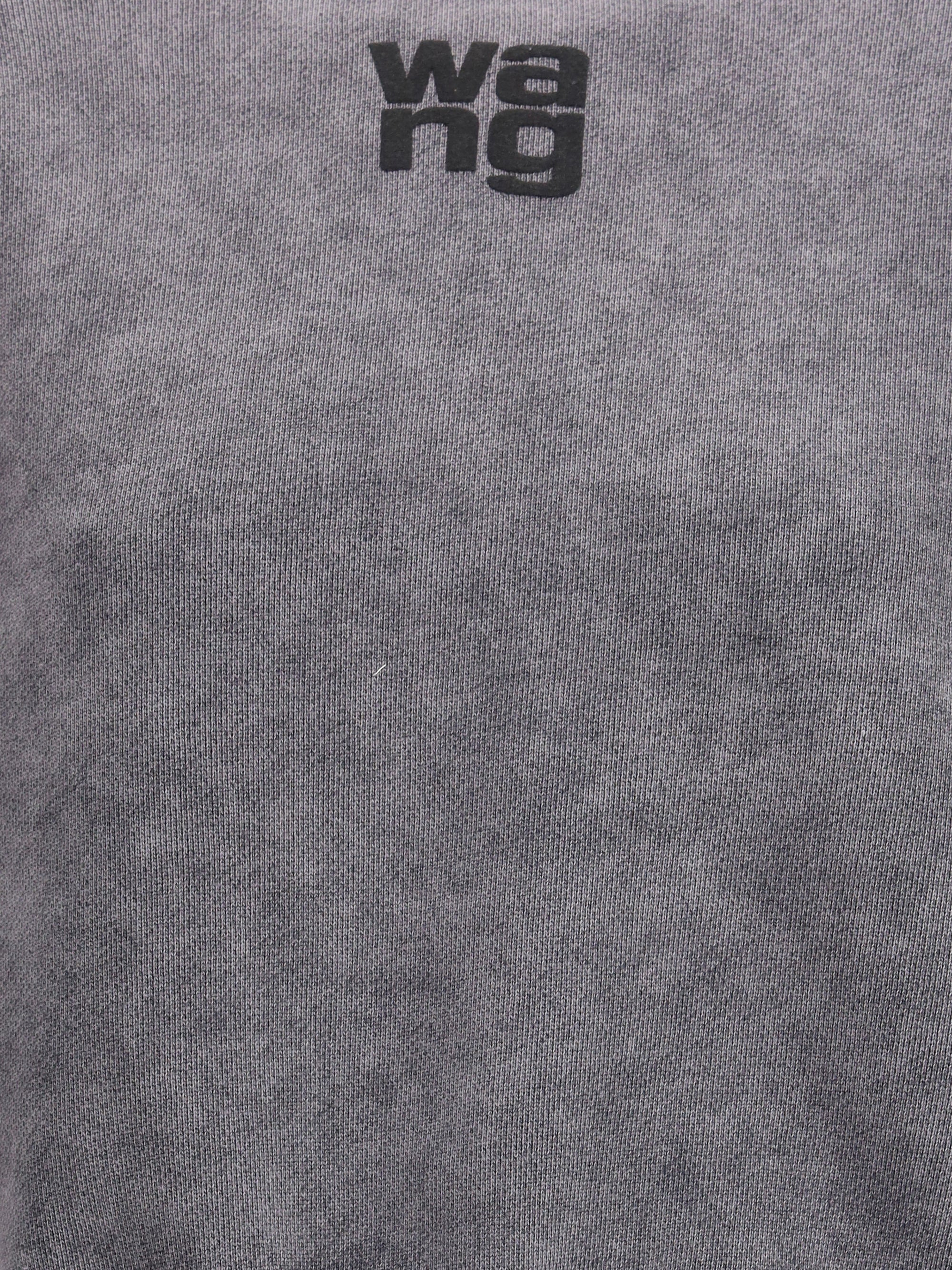 Alexander Wang Women Embossed Logo Crewneck Sweatshirt - 3