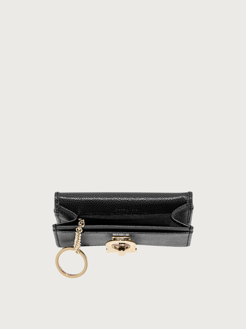 FERRAGAMO Gancini business card holder outlook