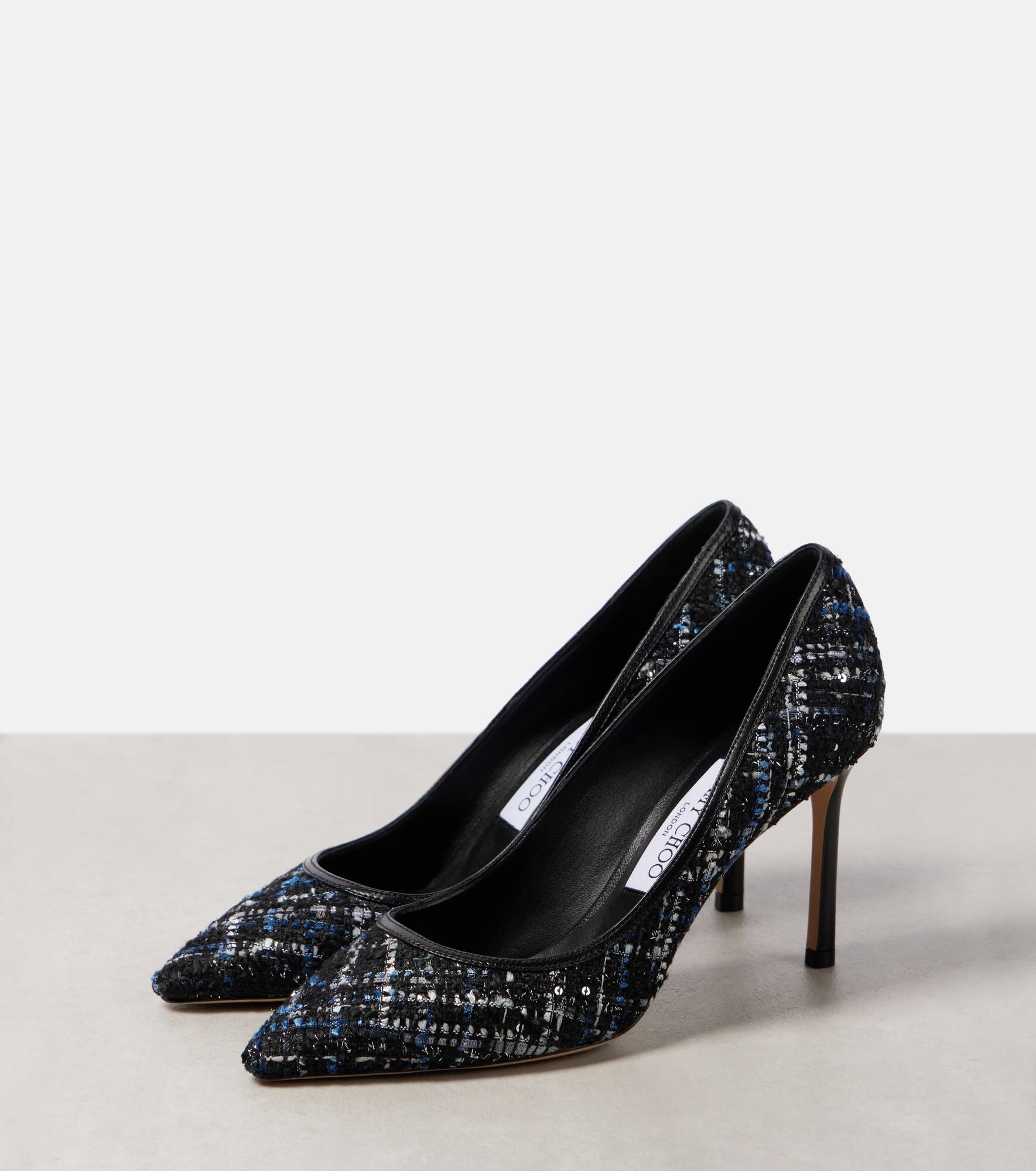 Romy 85 tweed pumps - 4