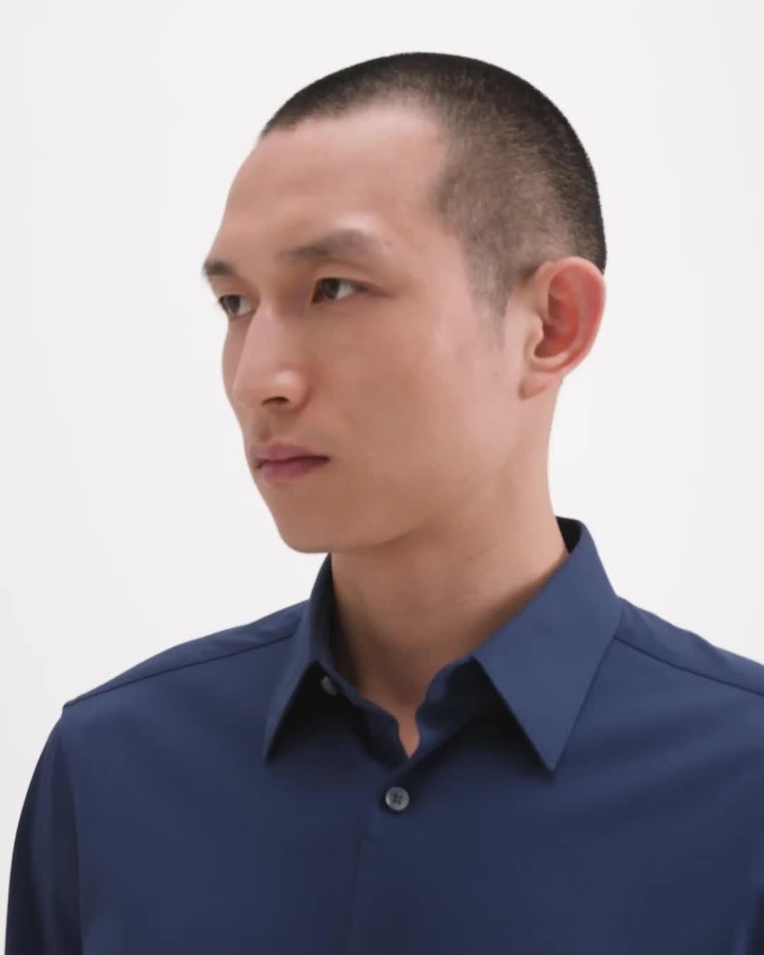Sylvain Shirt in Structure Knit - 7
