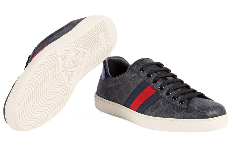 Gucci Ace GG Supreme 'Black Grey' 429445-96G50-1130 - 5