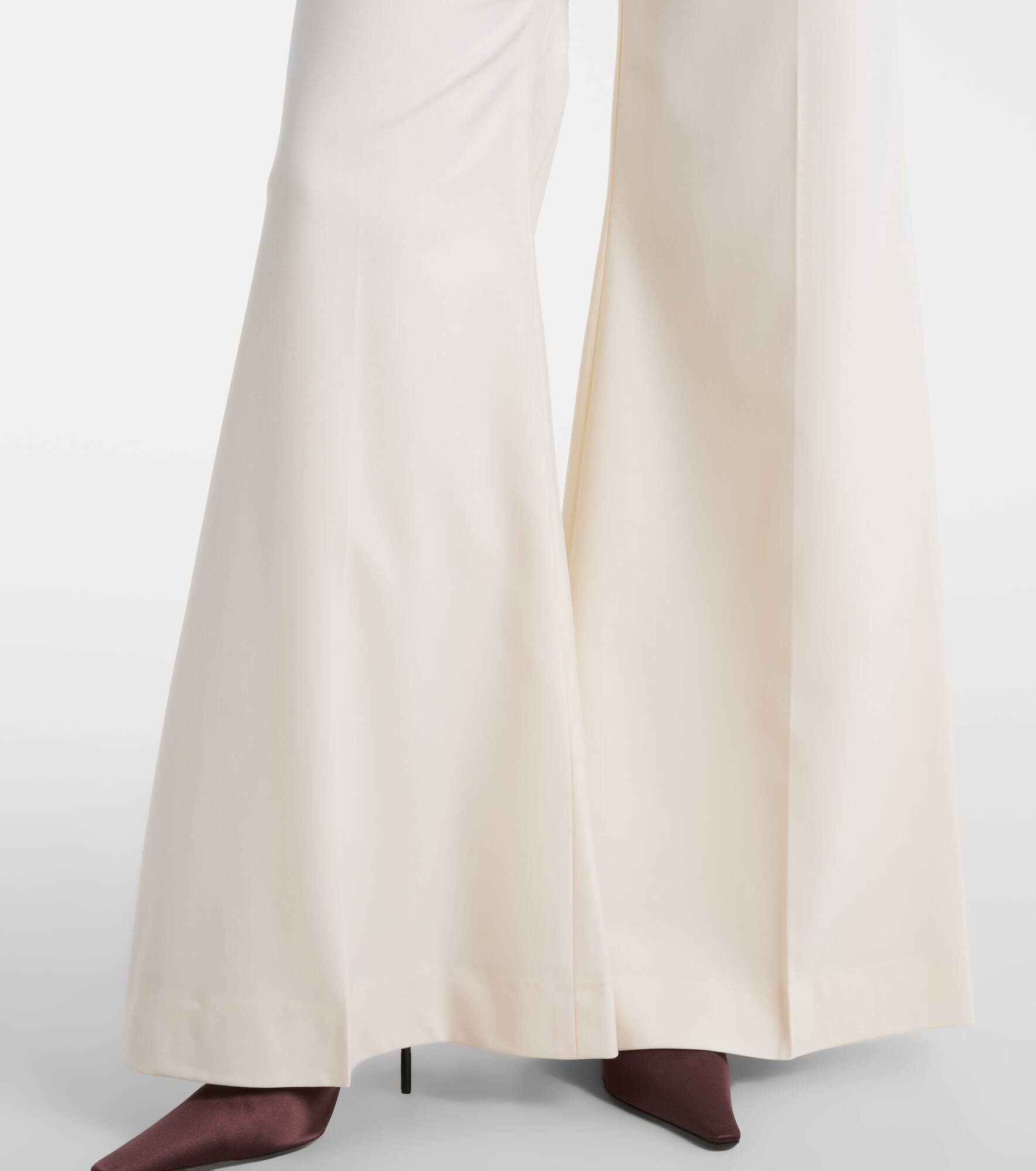 Virgin wool flared pants - 5