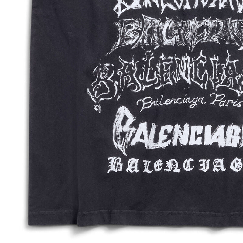 Balenciaga Diy Metal T-shirt 'Black White' 641675TPVO31569 - 6