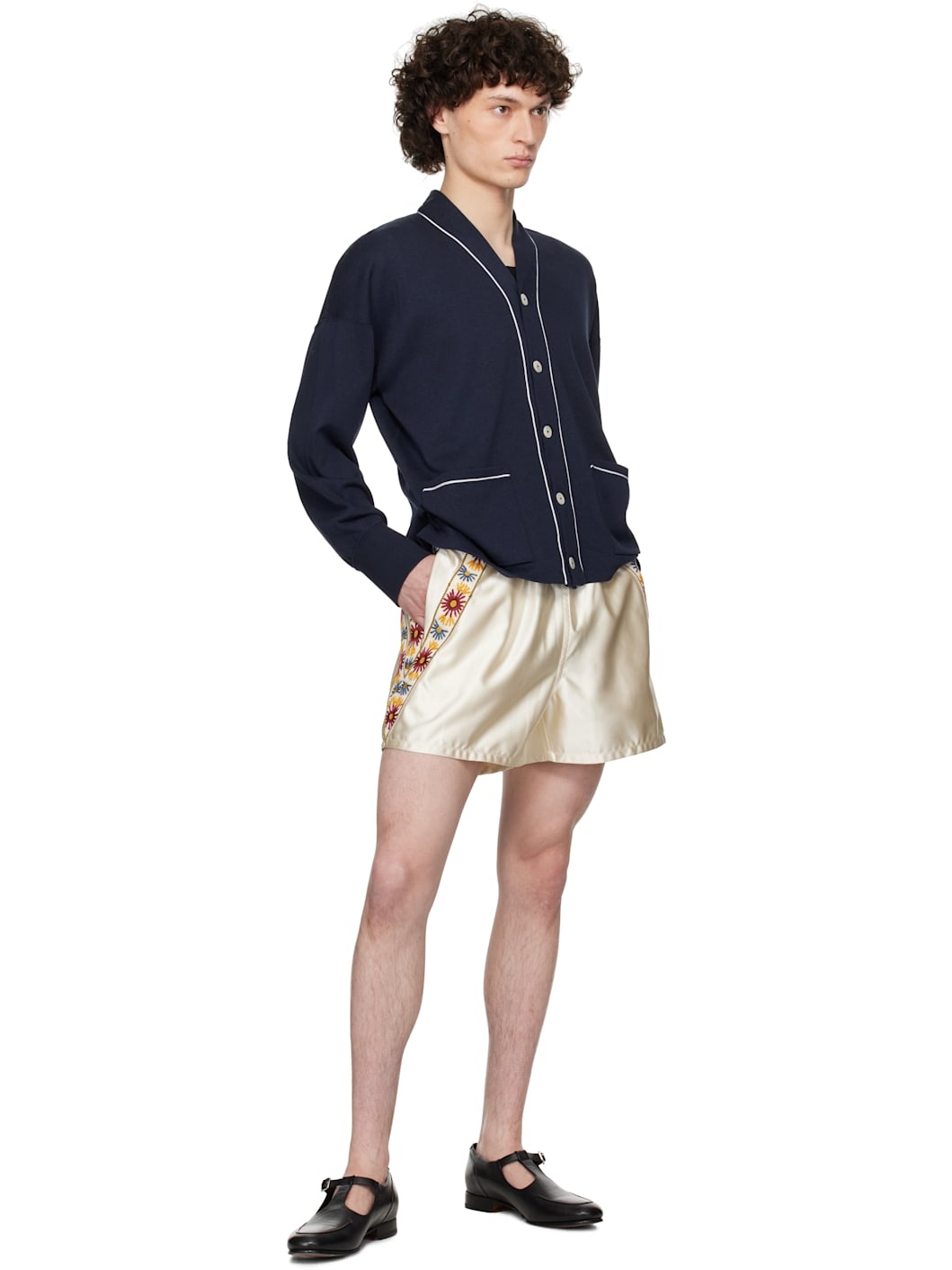 Navy Uniform Cardigan - 4