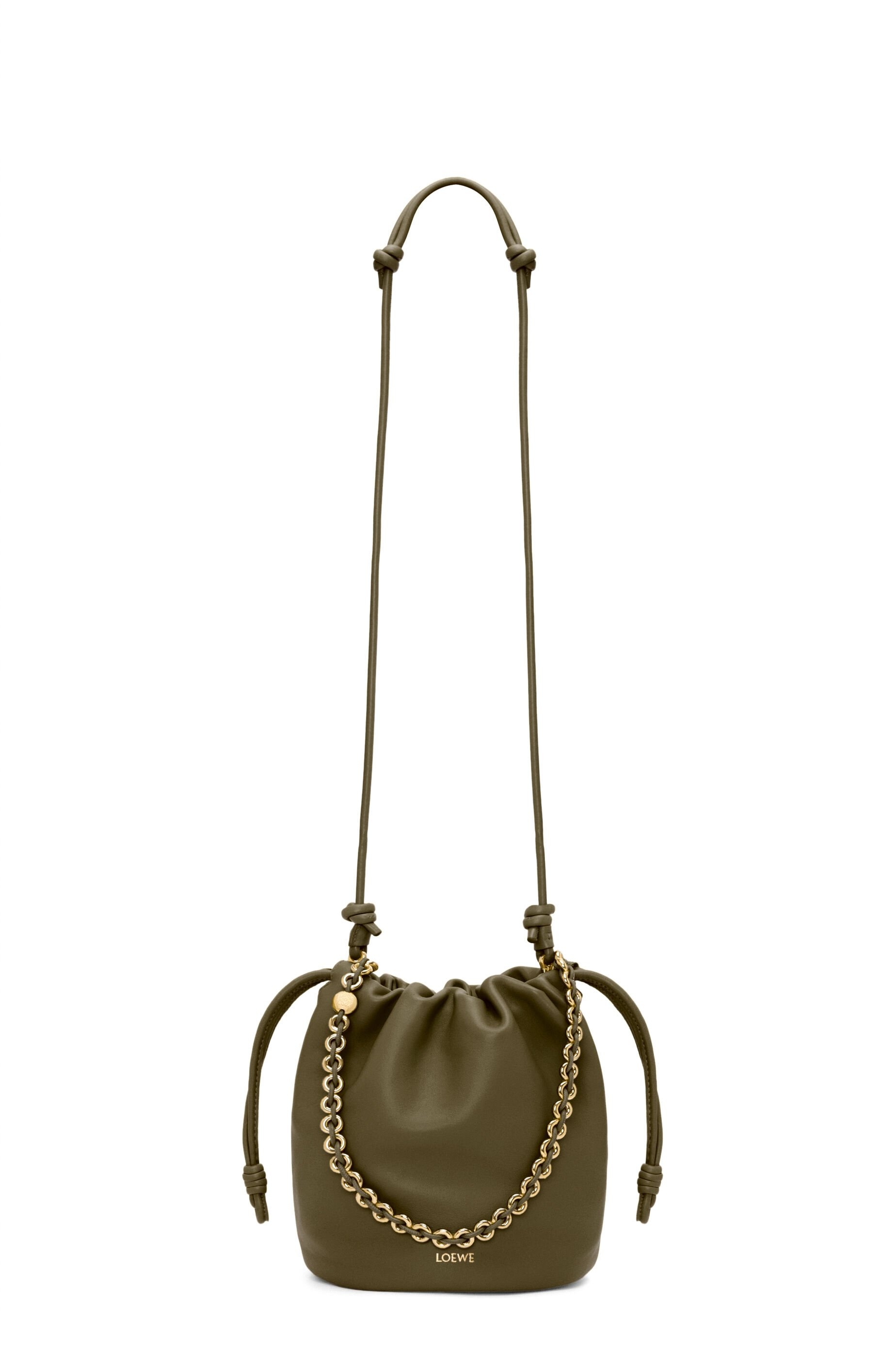 Flamenco Purse Bucket bag in mellow nappa lambskin - 9