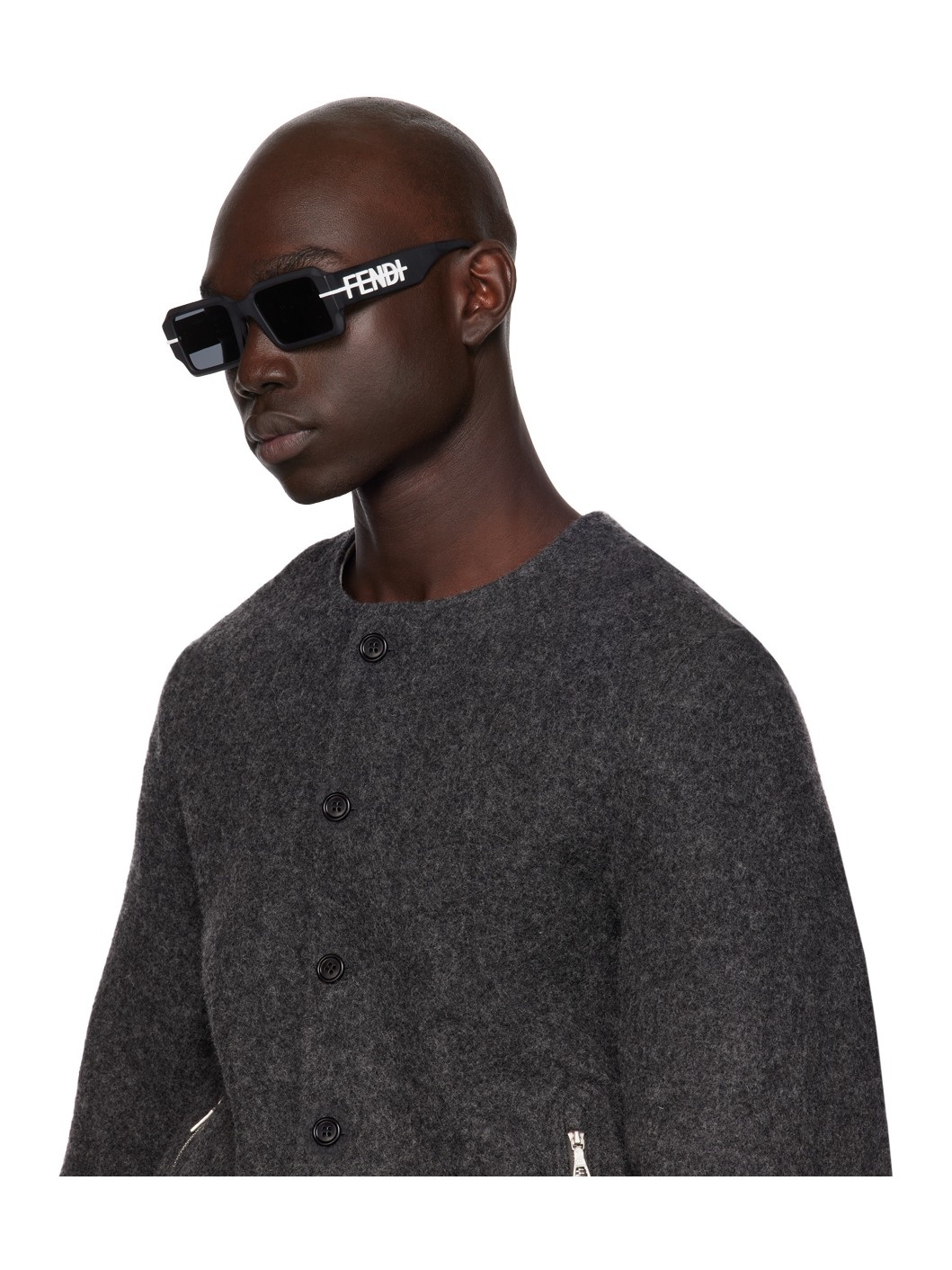 Gray Shadow Sunglasses - 4