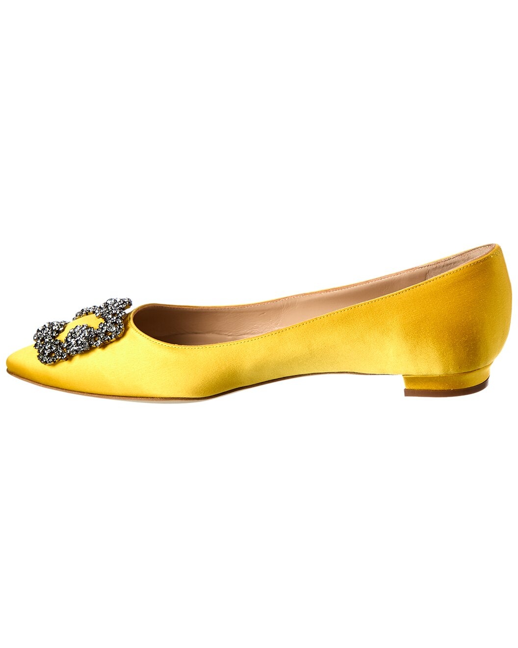 Manolo Blahnik Hangisi Satin Flat - 2