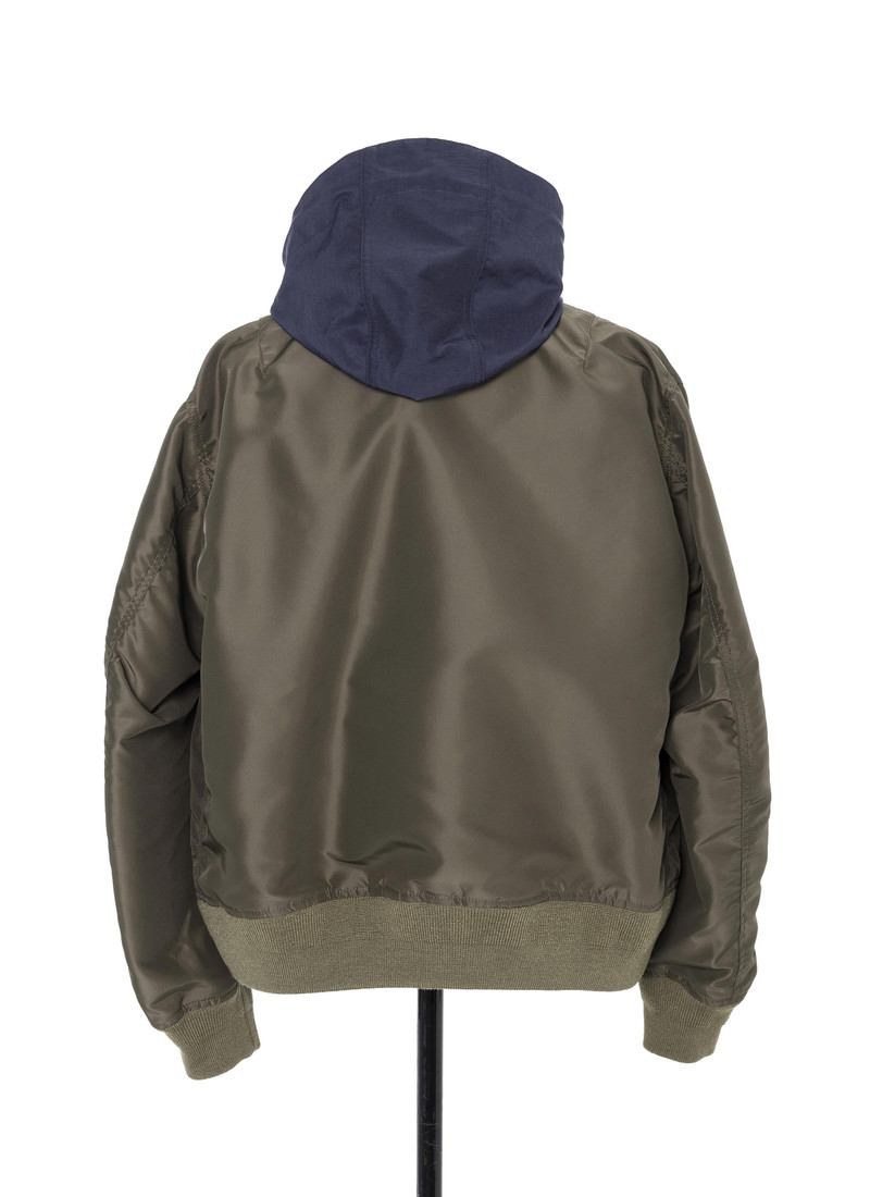 Nylon Twill x Grosgrain Blouson 3