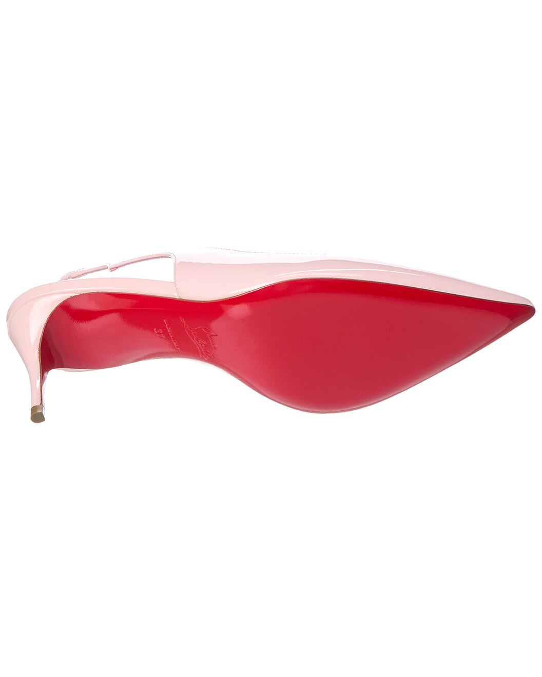 Christian Louboutin Hot Chick Sling 70 Patent Slingback Pump - 4