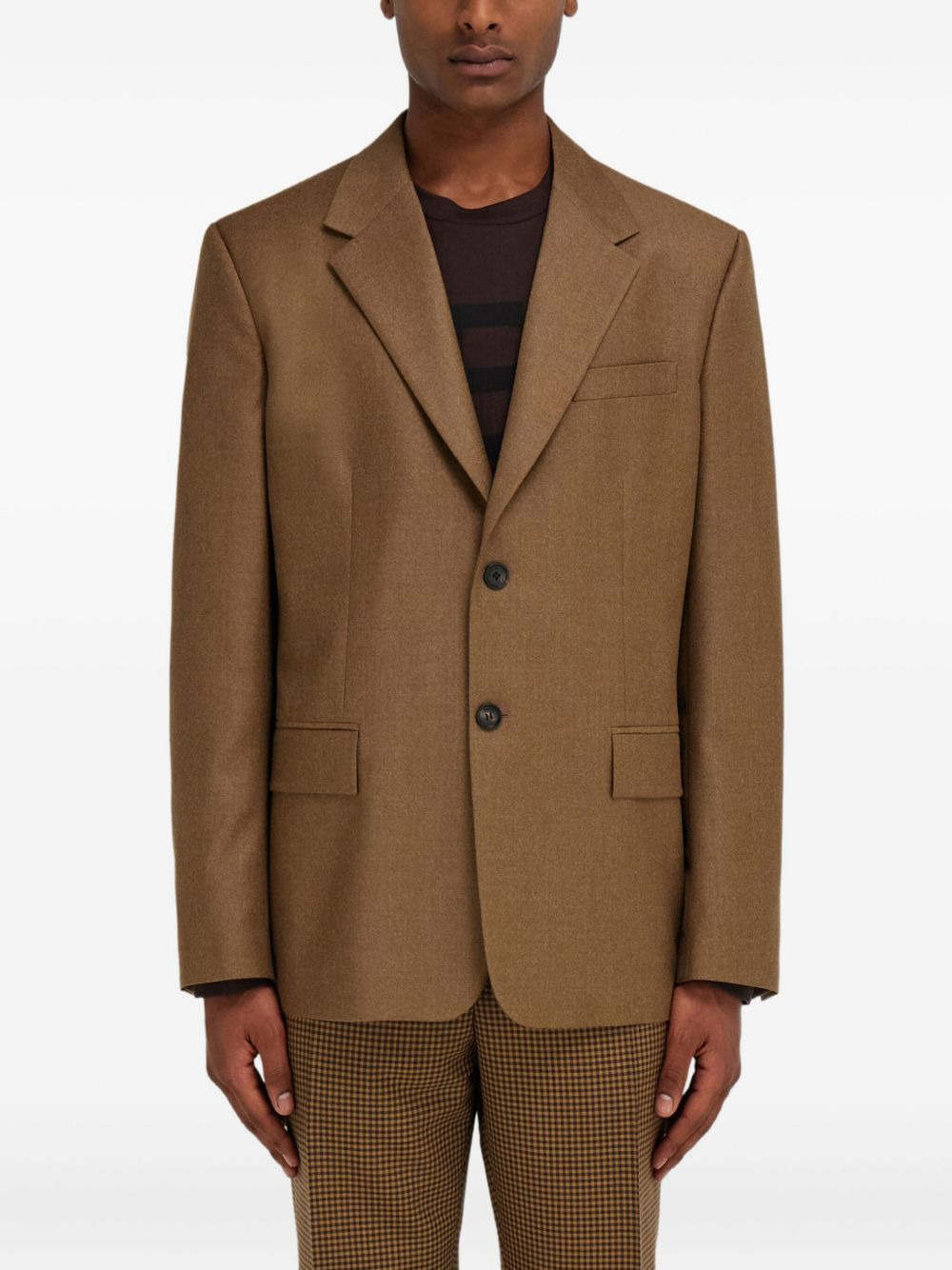 single-breasted blazer - 3