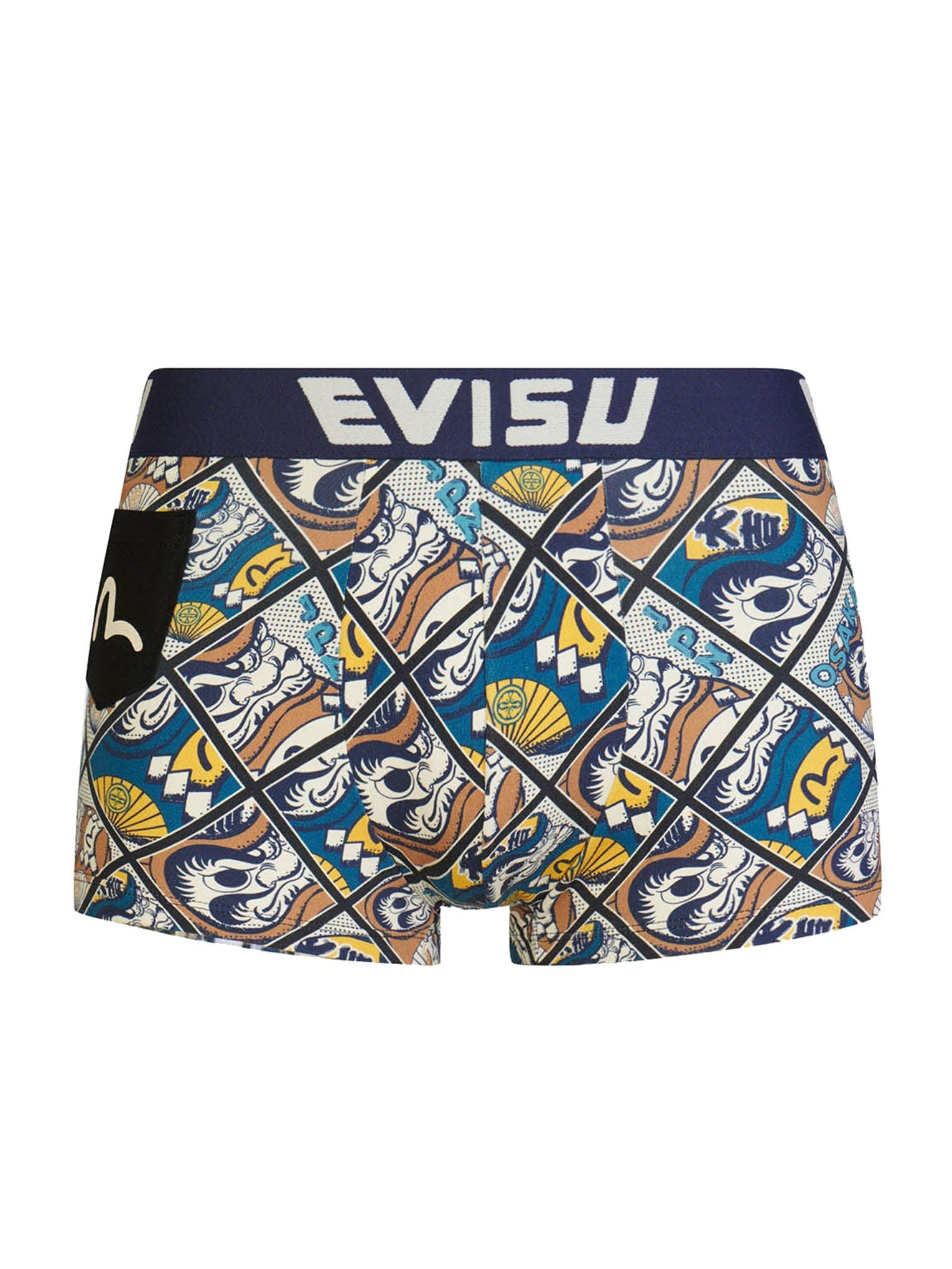 ALLOVER DARUMA POSTER PRINT TRUNKS - 5
