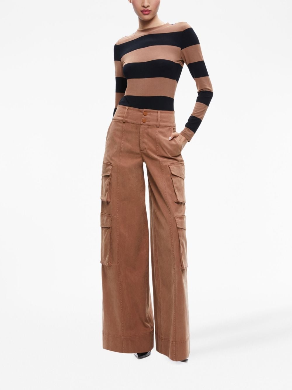 Mame wide-leg cargo trousers - 2