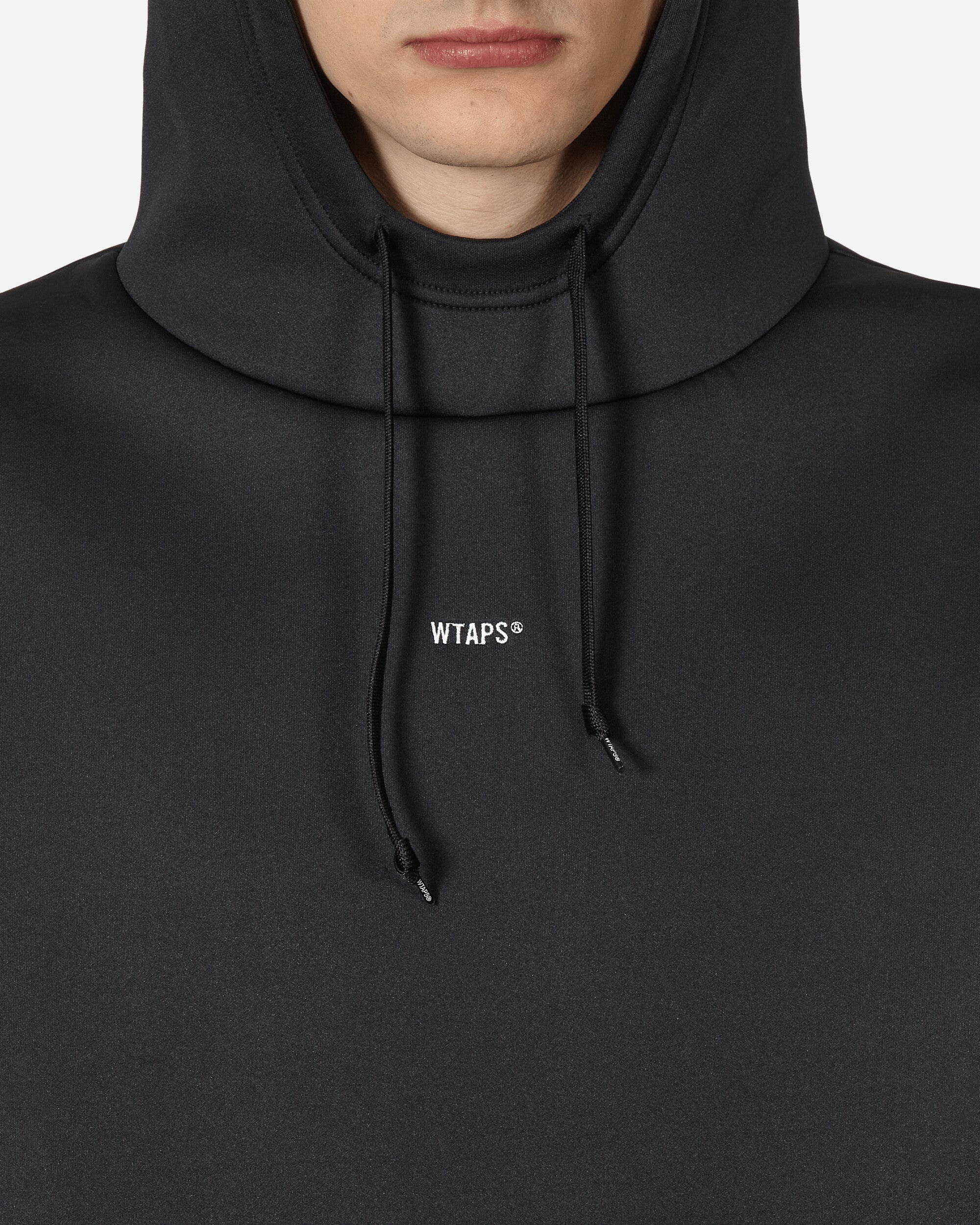 WTAPS Seal Hoodie Black | slamjam | REVERSIBLE