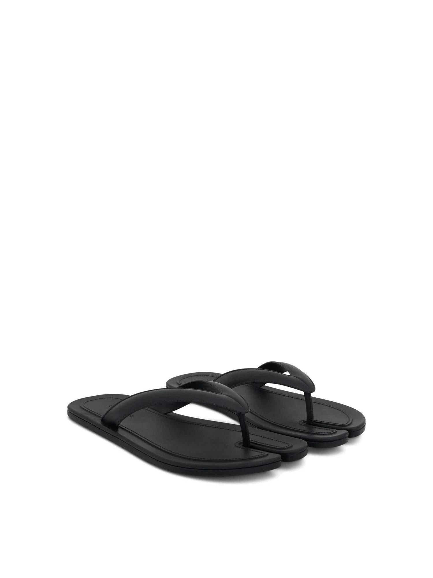 Tabi Slip On Slides in Black Raven - 2