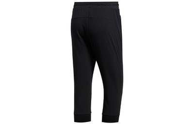 adidas adidas M PNT 34 DK 3S Training Running Sports Slim Fit Cropped Pants Black FT2839 outlook