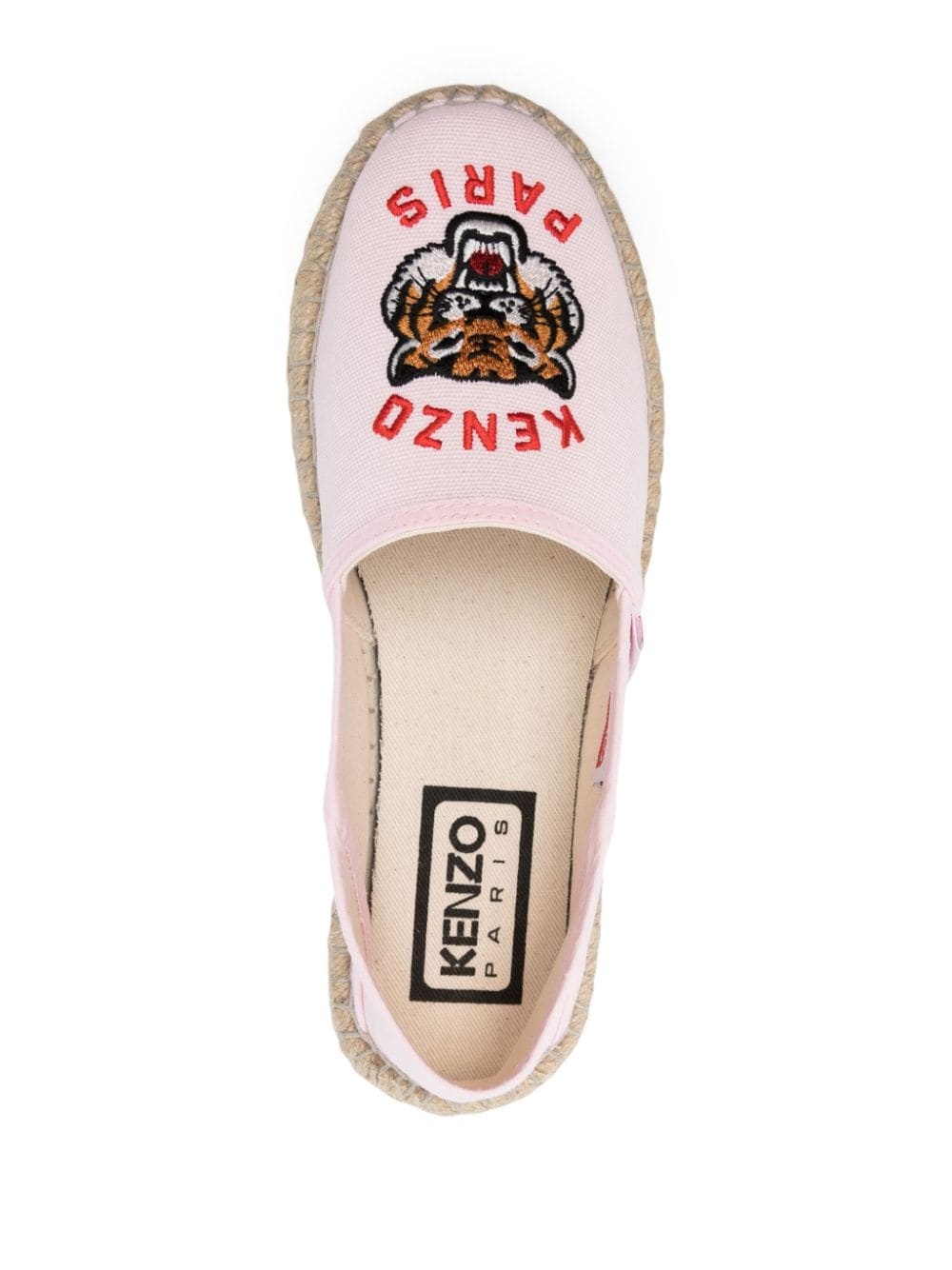 Lucky Tiger-embroidered espadrillhes - 4