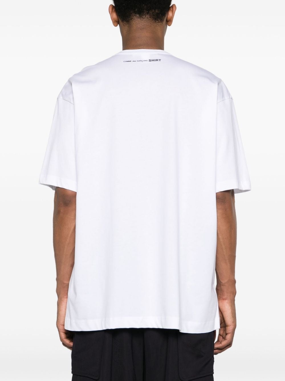 logo-print cotton T-shirt - 4