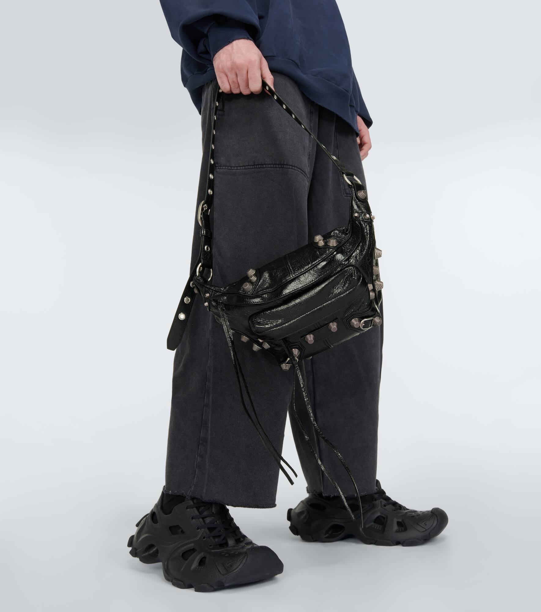 Le Cagole leather belt bag - 2