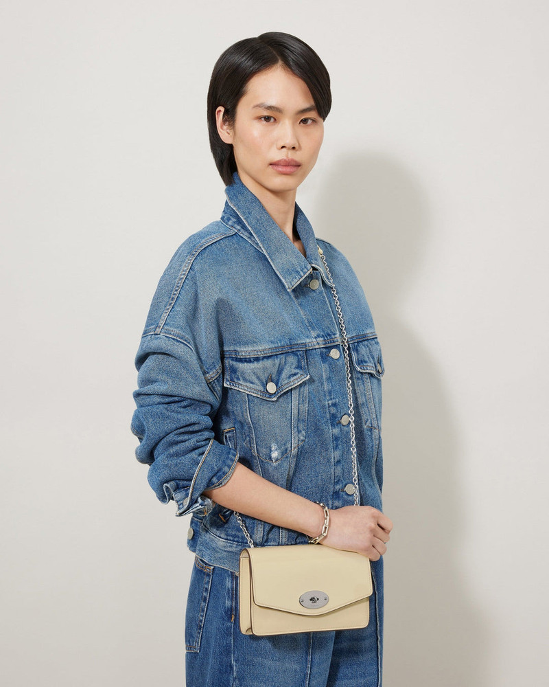 Mulberry Small Darley Buttermilk Soft Patent outlook