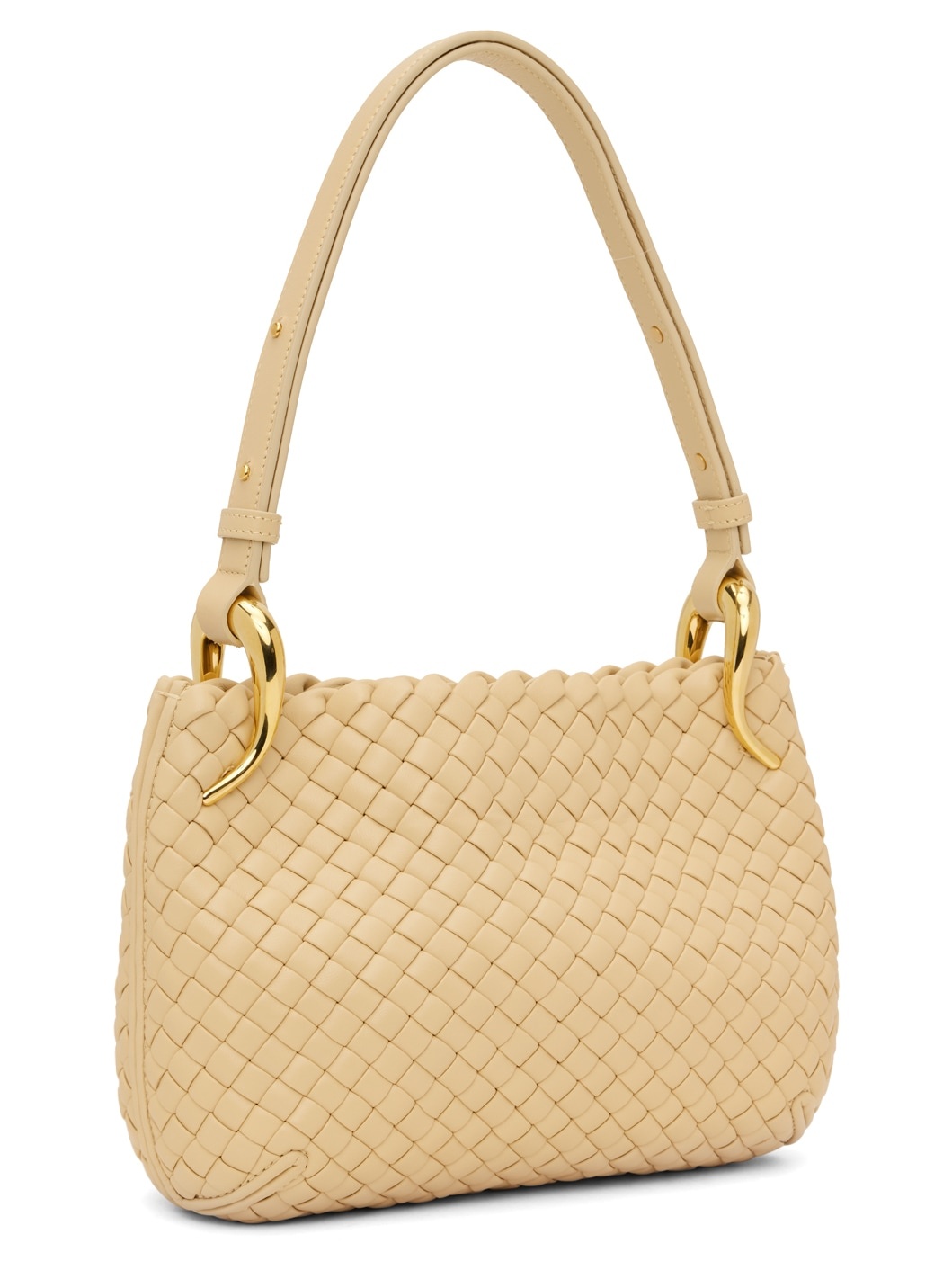 Beige Small Clicker Bag - 3
