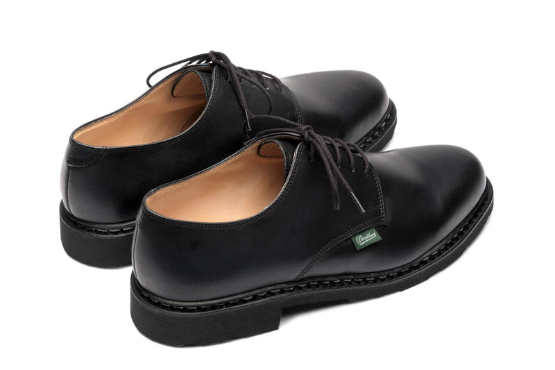 Paraboot Arles Black Silk - Rubber Sole outlook