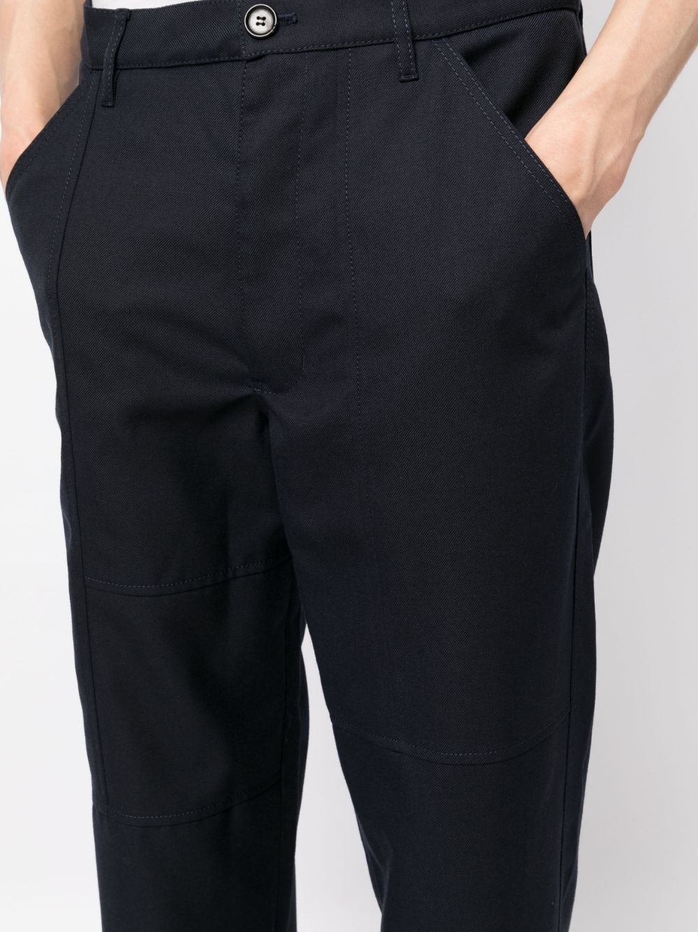 panelled tailored trousers - 5